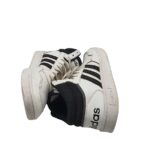 Adidasi barbati Adidas, 44, imitatie de piele, piele, alb negru - imagine 4