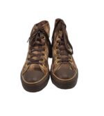 Tenisi dama Converse, 39, material textil, maro - imagine 3