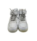 Adidasi dama  41, imitatie de piele, alb gri - imagine 3