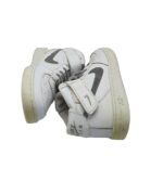 Adidasi dama  41, imitatie de piele, alb gri - imagine 4