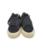 Tenisi dama Converse, 37, piele intoarsa, negru - imagine 3