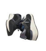 Adidasi dama Tamaris, 40, piele intoarsa, material textil, negru - imagine 4