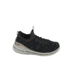 Adidasi dama Skechers, 39, material textil, negru