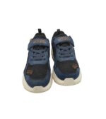 Adidasi copii Venice, 36, imitatie de piele, material textil, negruu albstru - imagine 3