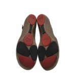 Sandale dama Camper, 40, piele intoarsa, material textil, negru maro - imagine 2
