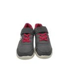 Adidasi copii Newfeel, 32, imitatie de piele, gri - imagine 3