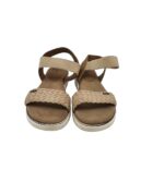 Sandale dama Bench, 39, imitatie de piele, material textil, bej - imagine 3