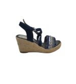 Sandale dama Young Spirit, 38, material textil, bleumarin