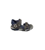 Sandale copii Superfit, 29, material textil, gri
