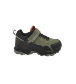 Adidasi copii Fila, 35, imitatie de piele, piele intoarsa, material textil, gri negru