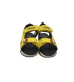 Sandale copii 32, imitatie de piele, galben - imagine 3