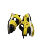 Sandale copii 32, imitatie de piele, galben - imagine 4