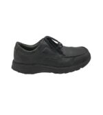 Pantofi barbati Clarks, 46, piele, negru
