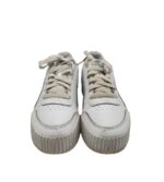 Adidasi dama Puma, 39, imitatie de piele, piele, alb - imagine 3