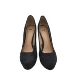Pantofi dama H&M, 38, material textil, negru - imagine 3