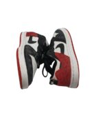 Adidasi copii Nike, 35, piele intoarsa, material textil, piele, alb negru - imagine 4