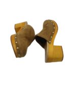 Saboti dama Ugg, 37, piele intoarsa, maro - imagine 4