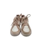 Adidasi dama On Cloud, 39, piele intoarsa, material textil, piele, alb bej - imagine 3