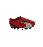 Adidasi copii Puma, 32, imitatie de piele, rosu alb