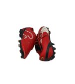 Adidasi copii Puma, 32, imitatie de piele, rosu alb - imagine 4