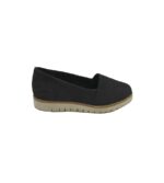 Espadrile dama 5Th Avenue, 36, piele, negru