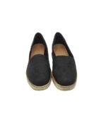 Espadrile dama 5Th Avenue, 36, piele, negru - imagine 3