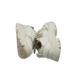 Adidasi copii Zara, 30, imitatie de piele, alb - imagine 4