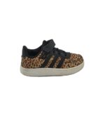 Adidasi copii Adidas, 33, imitatie de piele, maro negru