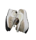 Adidasi barbati Nike, 41, piele intoarsa, material textil, alb gri - imagine 4