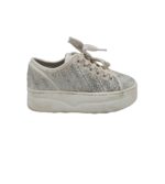 Adidasi dama Guess, 39, material textil, alb gri
