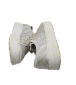 Adidasi dama Guess, 39, material textil, alb gri - imagine 4
