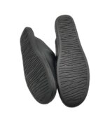 Papuci de casa barbati Royal Class, 45, imitatie de piele, negru - imagine 5