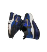 Adidasi copii Nike, 35, material textil, negru albastru - imagine 4