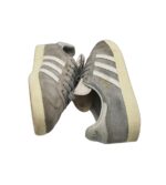 Adidasi dama Adidas, 36, piele intoarsa, gri - imagine 4