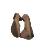 Balerini dama Think, 40, piele, bej - imagine 4