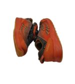 Adidasi copii Lowa, 33, piele intoarsa, material textil, rosu, GoreTex - imagine 4