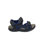 Sandale copii 34, imitatie de piele, albastru