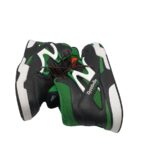 Adidasi barbati Reebok, 44, material textil, piele, negru verde - imagine 3