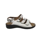 Sandale dama Vivo, 42, piele, alb