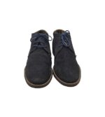 Pantofi barbati Stone, 43, piele intoarsa, bleumarin - imagine 3