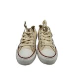 Tenisi dama Converse, 39, material textil, bej - imagine 3