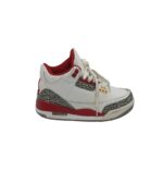 Adidasi dama Jordan, 38, imitatie de piele, piele, alb gri
