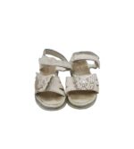 Sandale copii Only, 26, imitatie de piele, alb gri - imagine 3