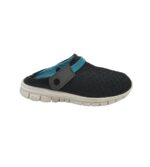 Saboți barbati 45, material textil, negru