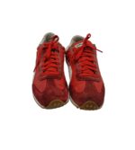 Adidasi barbati Puma, 44, piele intoarsa, material textil, rosu - imagine 3
