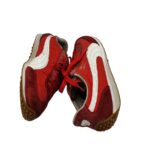 Adidasi barbati Puma, 44, piele intoarsa, material textil, rosu - imagine 4