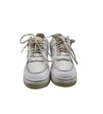 Adidasi dama Nike, 38, imitatie de piele, piele, alb - imagine 3