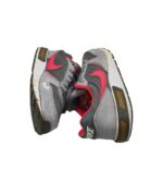 Adidasi dama Nike, 38, material textil, piele, gri - imagine 4