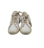 Adidasi dama Adidas, 37, imitatie de piele, alb - imagine 3