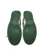 Adidasi dama Nike, 38, imitatie de piele, piele, alb verde - imagine 5